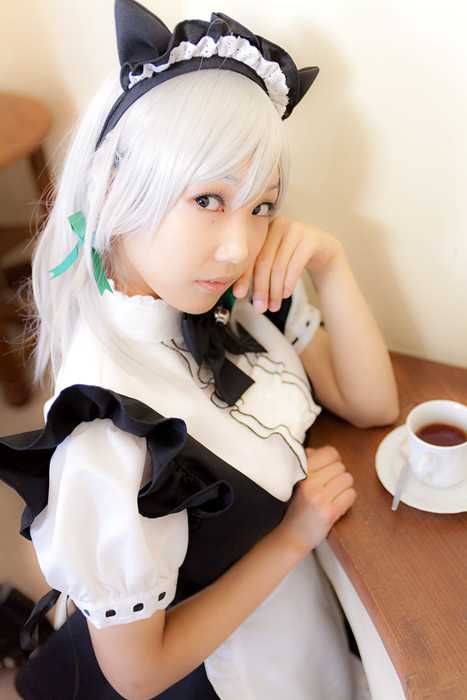 [Lenfriend下限少女]ID0001 2012.06.12 C77 cosplay女佣扮相美女套图 Sakuya Izayoi (2) [67P30