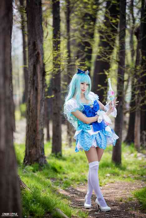 [韩国团体Spiral Cat's螺旋猫Cosplay写真]ID0012 Heartcatch 光之美少女！