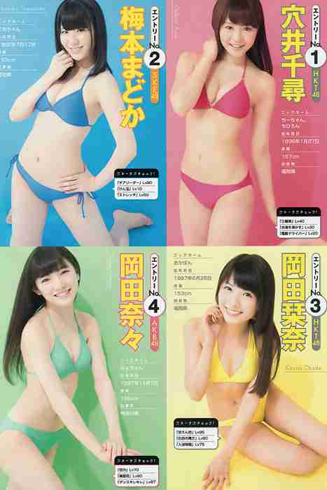 [young magazine性感写真杂志]ID0066 2015.03 No.16 西野七瀬 橋本奈々未 [16P10M]